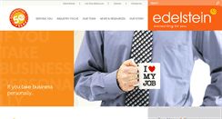 Desktop Screenshot of edelsteincpa.com